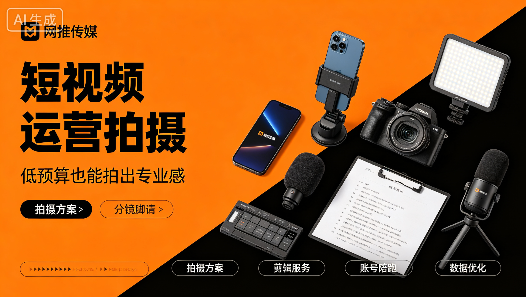 网推传媒短视频运营内容策划案例